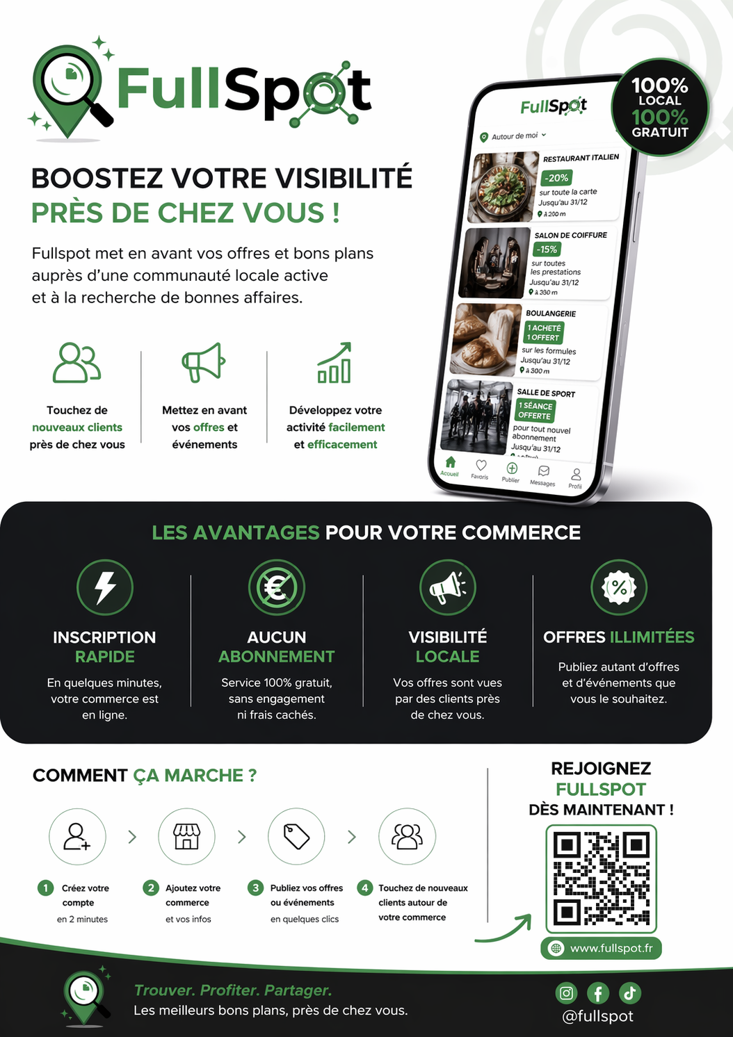 Flyer commerce FullSpot